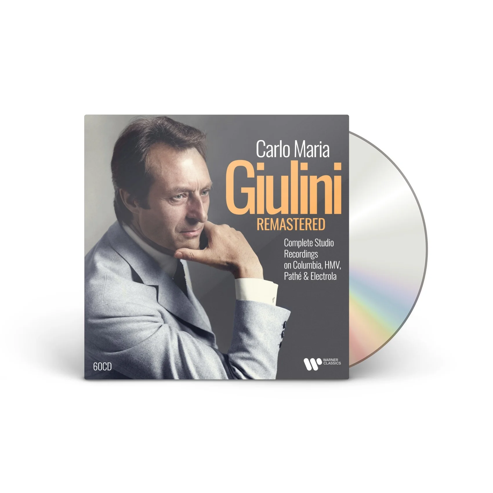Giulini Remastered - Complete Studio Recordings on Columbia, HMV, Pathé & Electrola [60CD]