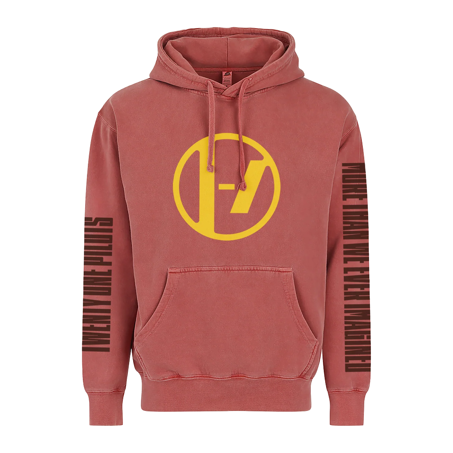 “IMAGINED” RED HOODIE