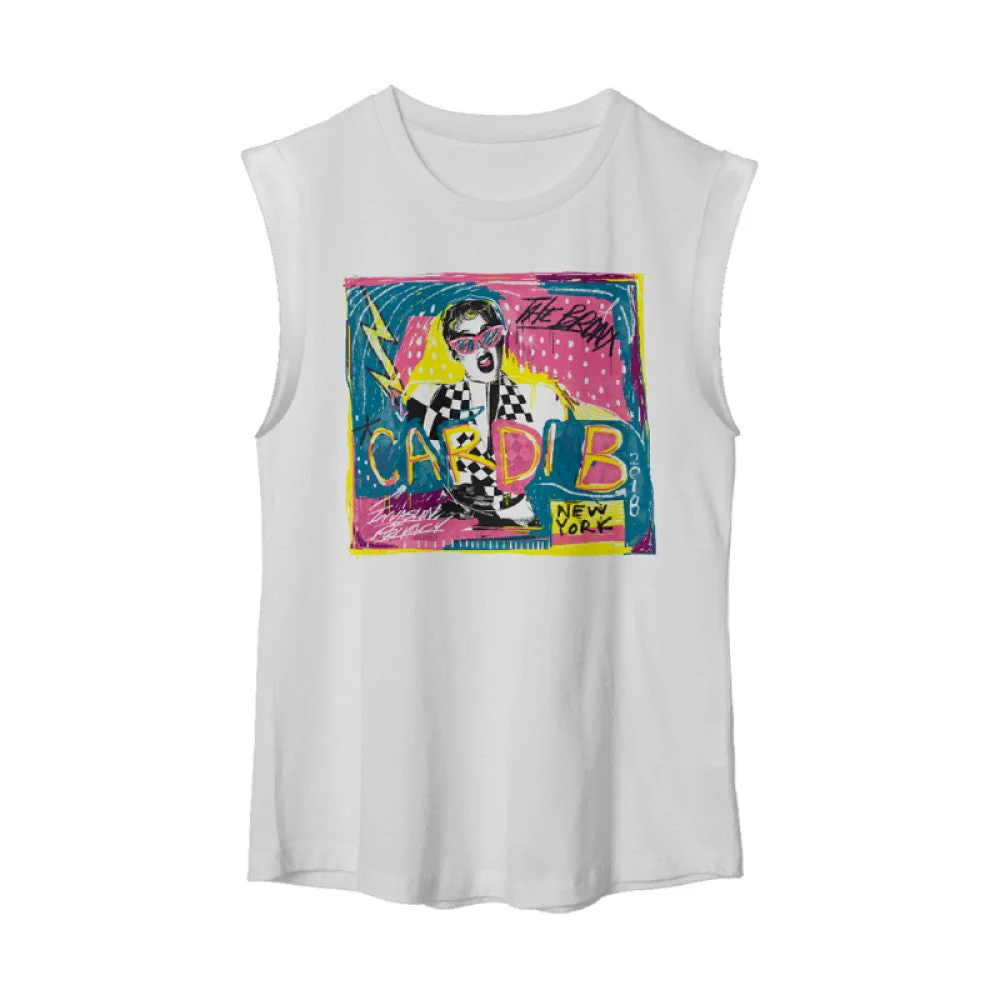 Invasion of Privacy Sketch Muscle Tank