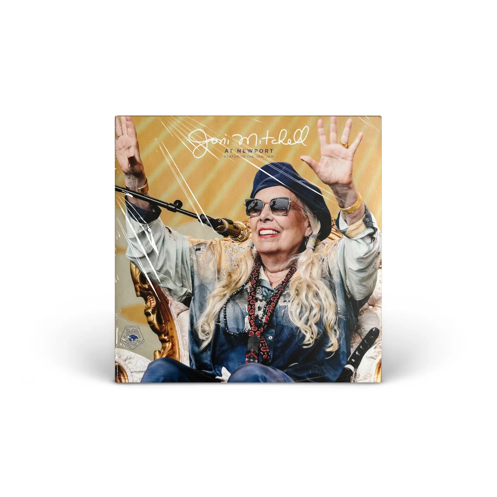 Joni Mitchell Live At Newport (Crystal Clear) Vinyl [2LP]