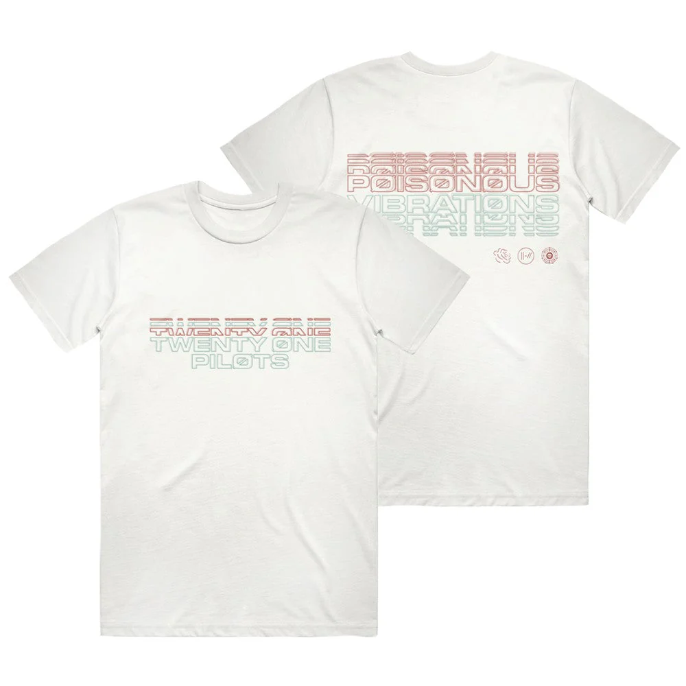 Poisonous Vibes Hollow T-Shirt (White)