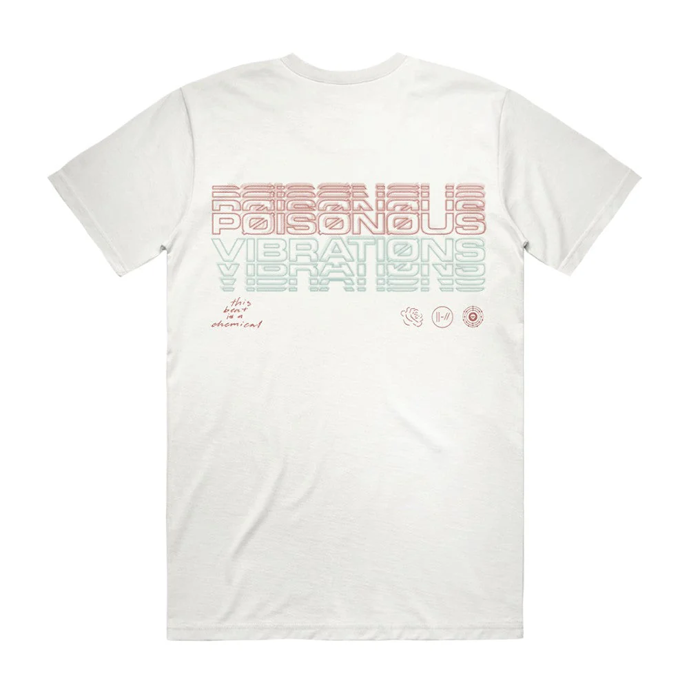 Poisonous Vibes Hollow T-Shirt (White) - Image 3