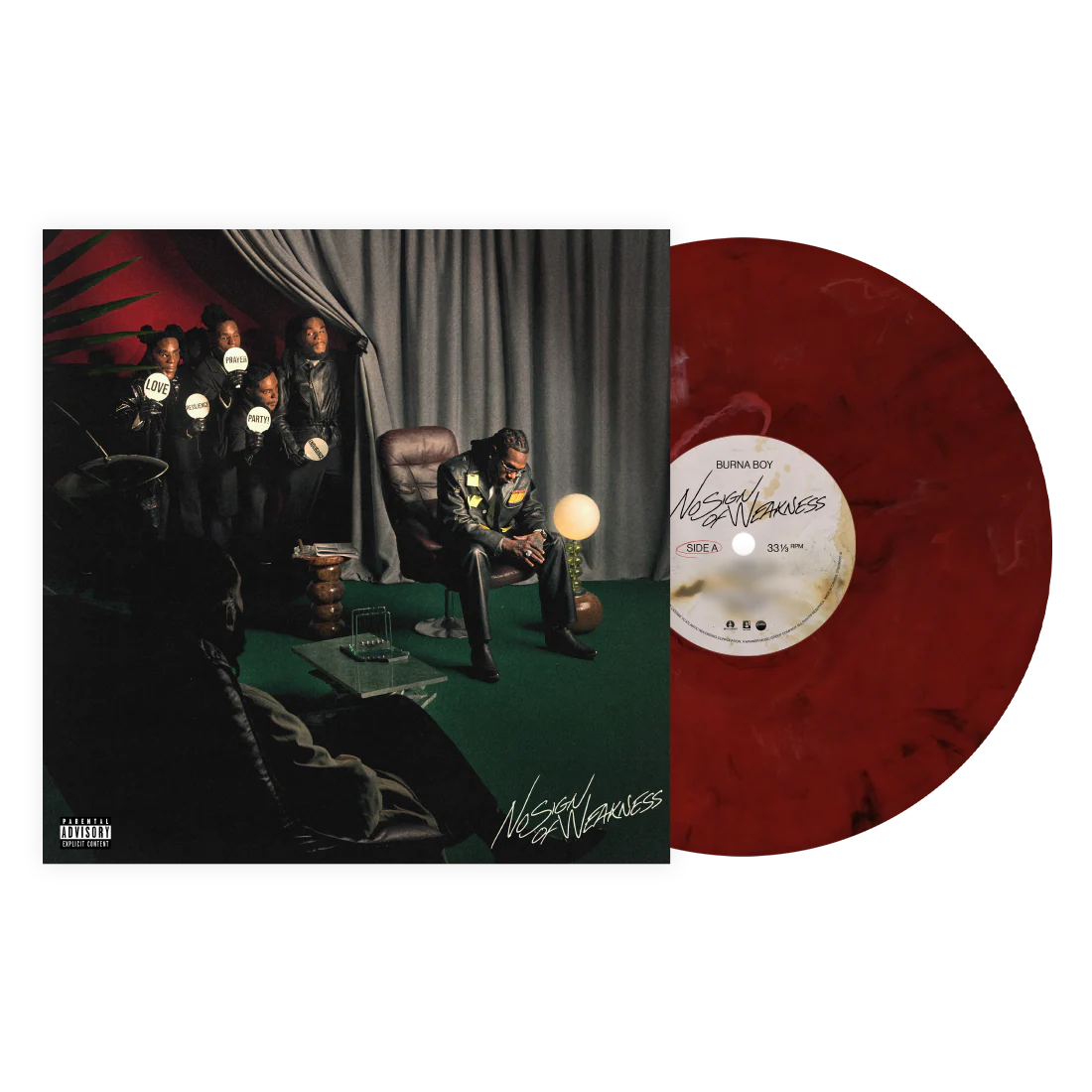 Spotify Fans First No Sign Of Weakness (Eco-Mix Cherry Vinyl)