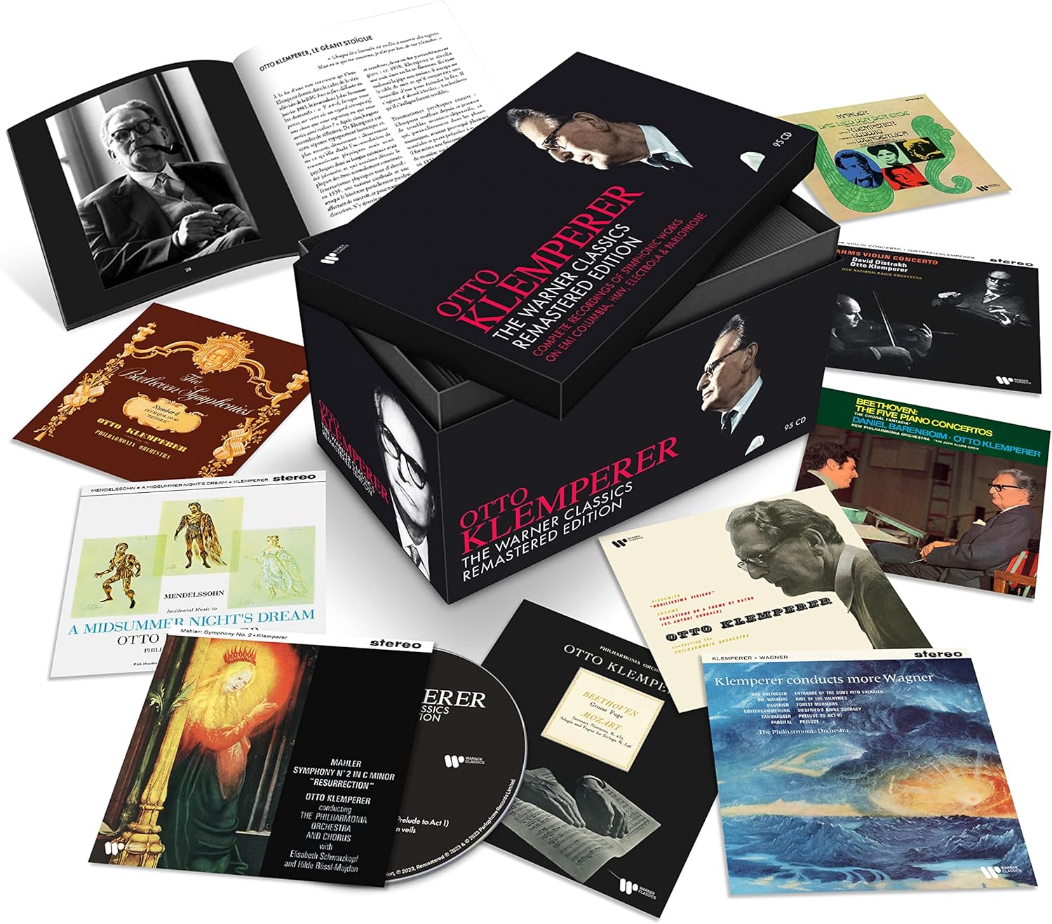The Complete Warner Classics Remastered Edition: Symphonic works & Concertos - EMI Columbia, HMV, Electrola & Parlophone Recordings [95CD]